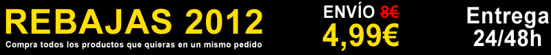 Todos los envios a 4,99 compres lo que compres