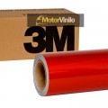 Vinilo naranja ardiente brillante 300cm x 152cm