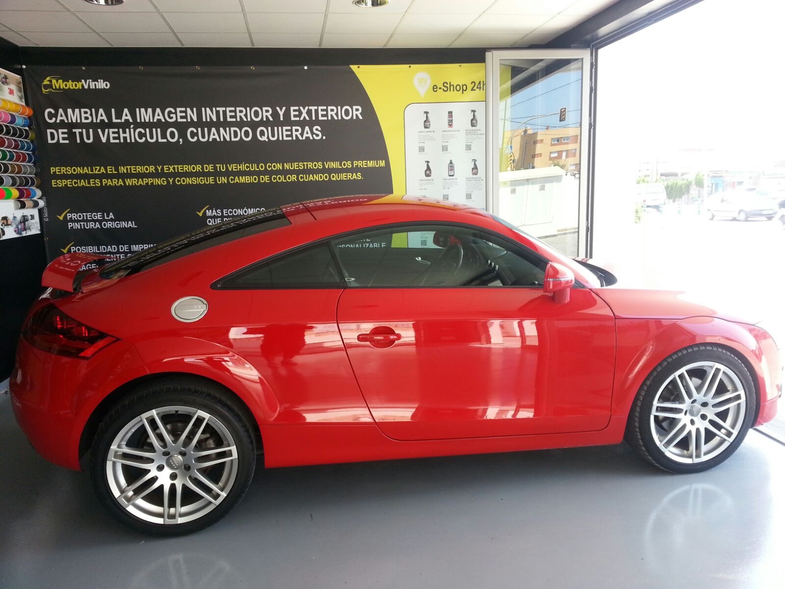 Plastidip Vinilo líquido Spray Efecto Rojo Metálico - Technical