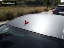 Audi A5 Detalle del Techo en Vinilo Gris Mate Oscuro