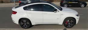 Techo del BMW X6 con Vinilo Carbono 1080-CF12 Scotchprint