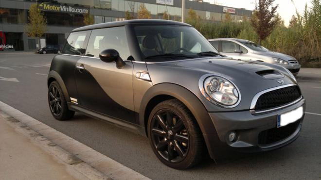 Mini Cooper S vinilado Negro Satinado 3M