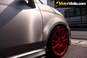 Fiat 500 en Titanio Cepillado 3M