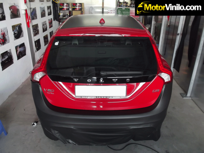 volvo v60 proceso vinilado integral