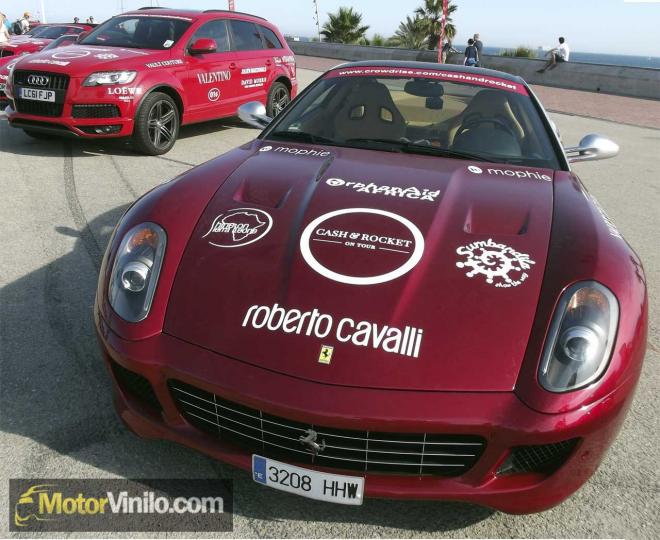 Ferrari y Audi con Vinilo