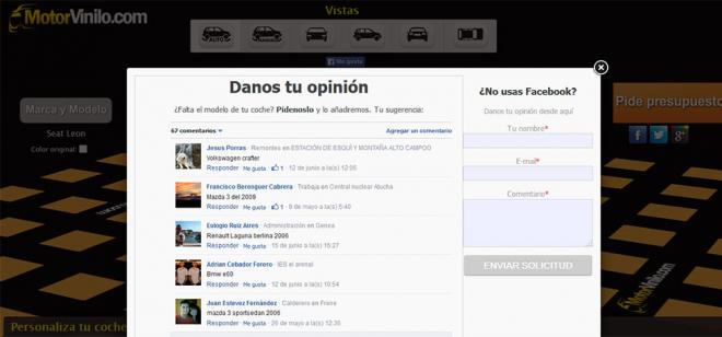 opiniones configurador