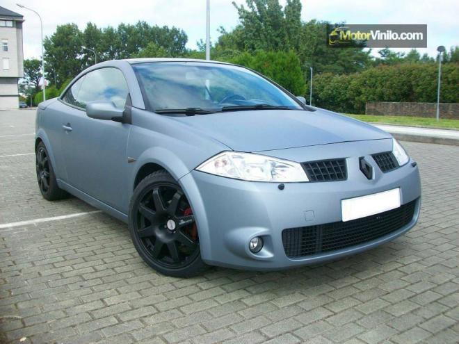 Renault Megane CC vinilo gris mate