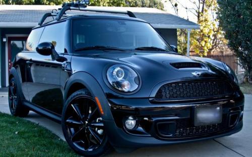 Mini Cooper con Vinilo Carbono Mate