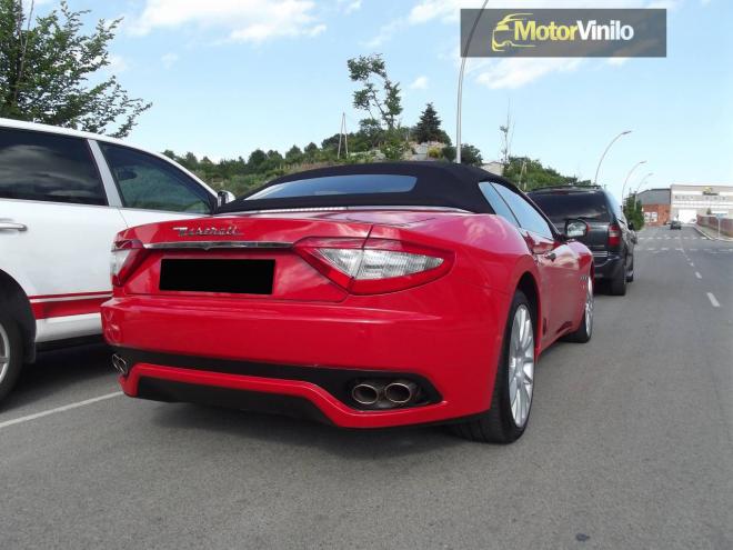 maserati gc fendi film rojo brillante