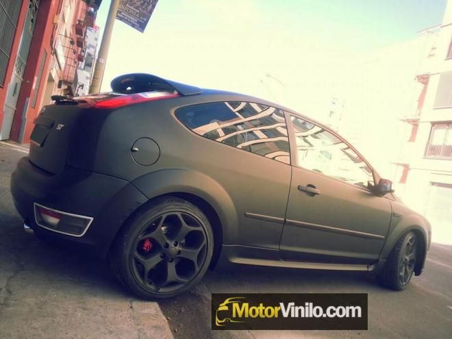 ford focus vinilo negro mate