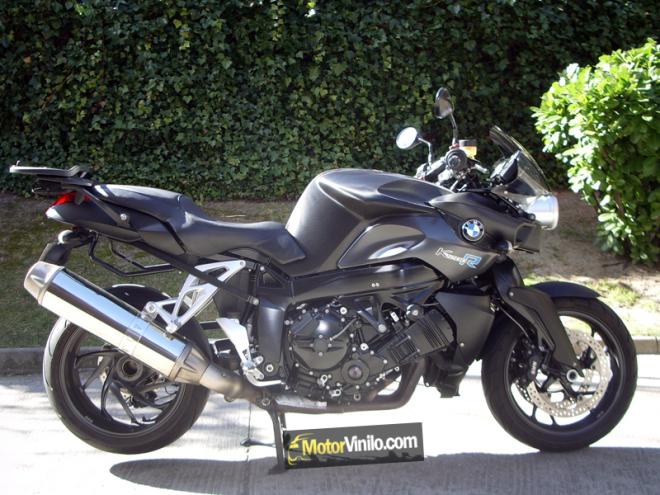 Moto BMW K 1200 R Forrado Vinilo Carbono 3M