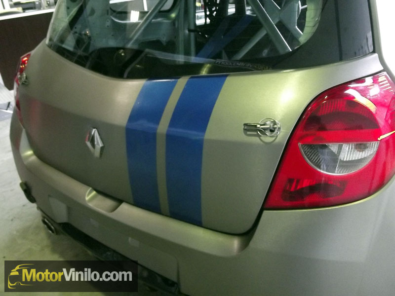 Franjas Azules 3M en el Clio