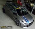 Clio Forrado con Vinilo Titanio Cepillado