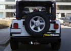 Jeep Wrangler Forrado en Mate Blanco Scotchprint