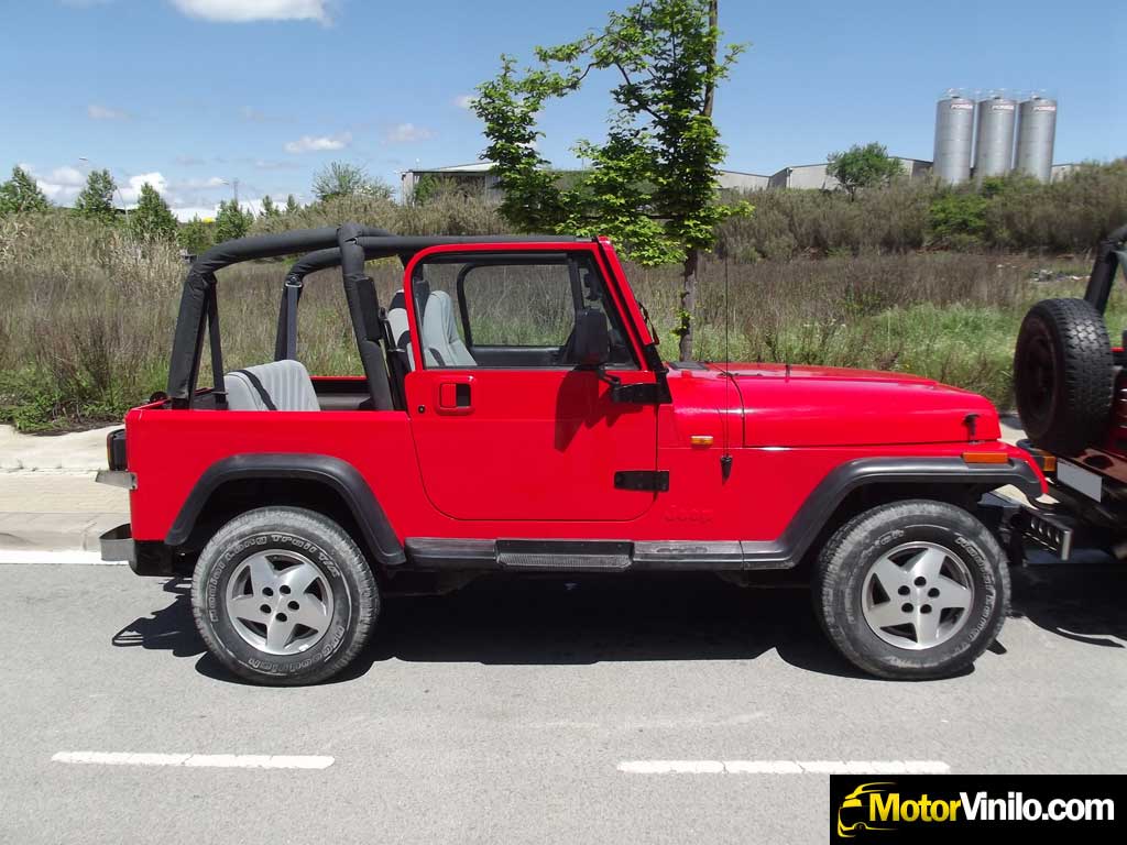 jeep rojo brillante3m