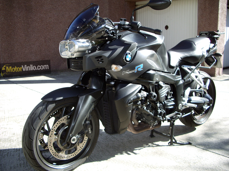 Fotos de motos BMW con vinilo