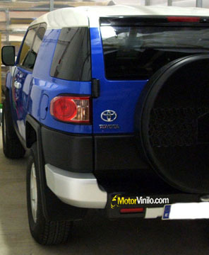 Toyota FJ Cruiser antes de colocarle el vinilo