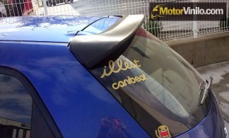 Mazda alerón vinilo carbono