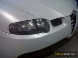 GTA Detalle del Vinilo Carbono Plateado