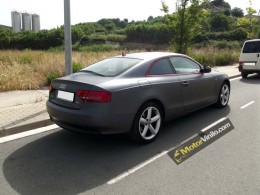 Audi A5 Forrado Integral Vinilo Gris Mate Oscuro 3M