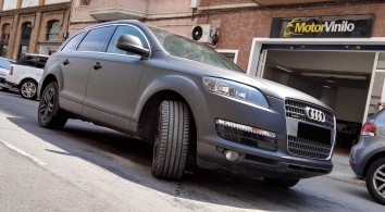 audi q7 forrado vinilo negro mate