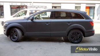 audi q7 vinilado negro mate