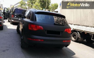 audi q7 vinilo negro mate