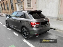 Audi S1 vinilo charcoal brillante