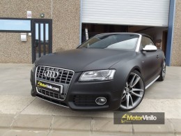 Audi S5 Cabrio Negro Mate