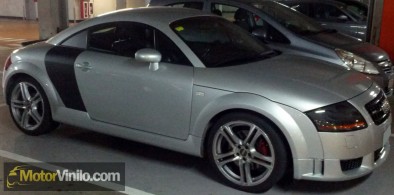 audi tt side blade negro mate