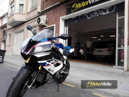 BMW 1000 RR HP4 vinilado personalizado