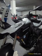 Moto Vinilo Blanco Brillante