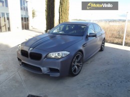 Bmw M5 vinilo acero cepillado