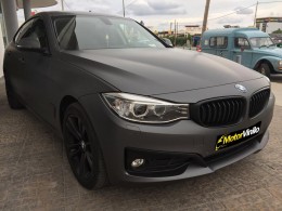 bmw serie 3 gt film gris oscuro mate
