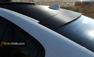 Techo con Vinilo Fibra de Carbono Scotchprint en el BMW X6