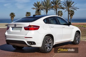 BMW X6 vinilo blanco satinado