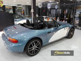 BMW Z3 detalles vinilo Blanco brillo