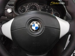 BMW Z3 detalles interior  vinilado Aluminio cepillado