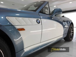 BMW Z3 detalles vinilo Blanco brillo
