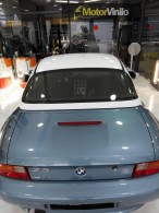 BMW Z3 detalles vinilo Blanco brillo