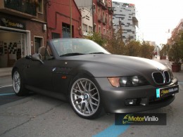 BMW Z3 vinilo charcoal mate metalizado