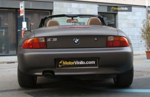 BMW Z3 charcoal mate metalizado trasera