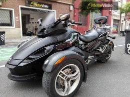 Can-am spyder vinilo Carbono brillo