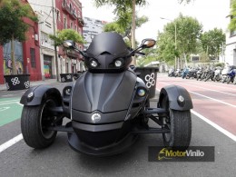 Can-am spyder vinilado Carbono brillo