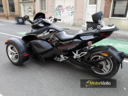 Can-am spyder vinilado Carbono brillo