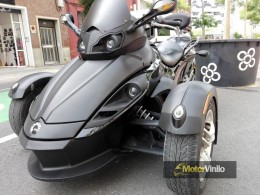 Can-am spyder vinilo Carbono brillo