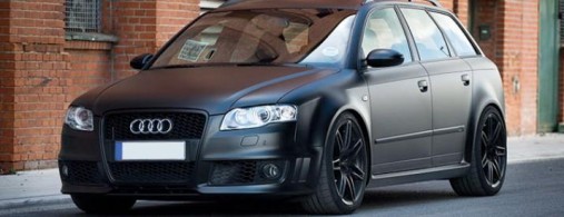 Audi Avant Forrado Integral con Vinilo Satinado Negro