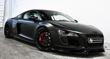 Audi R8 Forrado Integral con Vinilo Negro Satinado