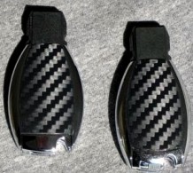 Llaves Cubiertas con Vinilo Fibra de Carbono