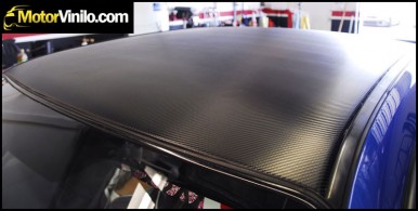 Techo en Vinilo Carbono Brillante Scotchprint 1080